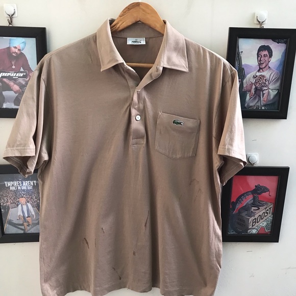 Lacoste polo tshirt (M-L) - Picture 4 of 5